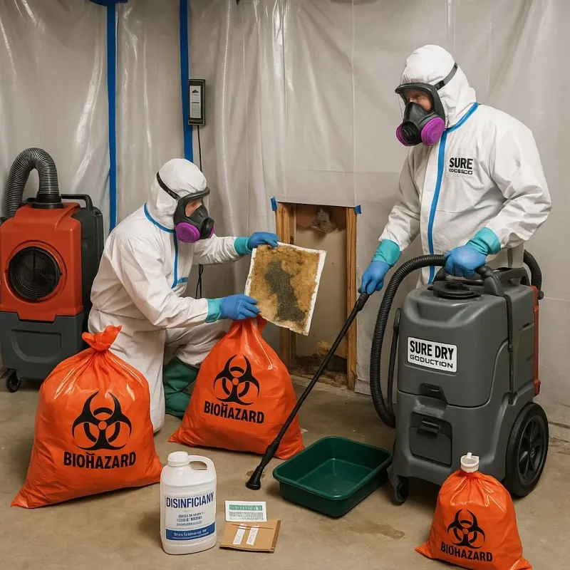 Contaminated Water Handling Protocols process in Woodmore, MD