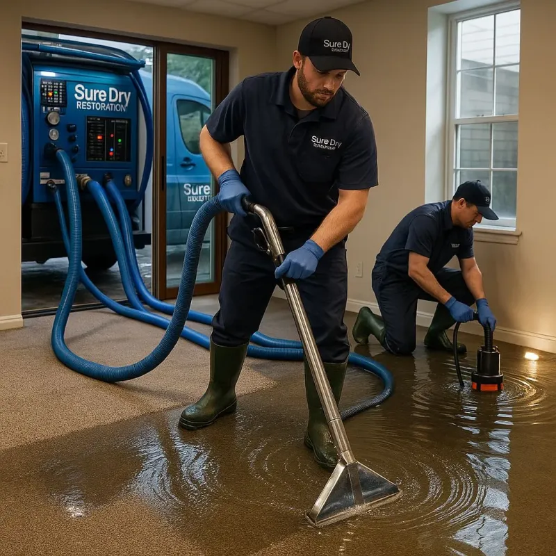 Water Extraction and Removal process in Woodmore, MD
